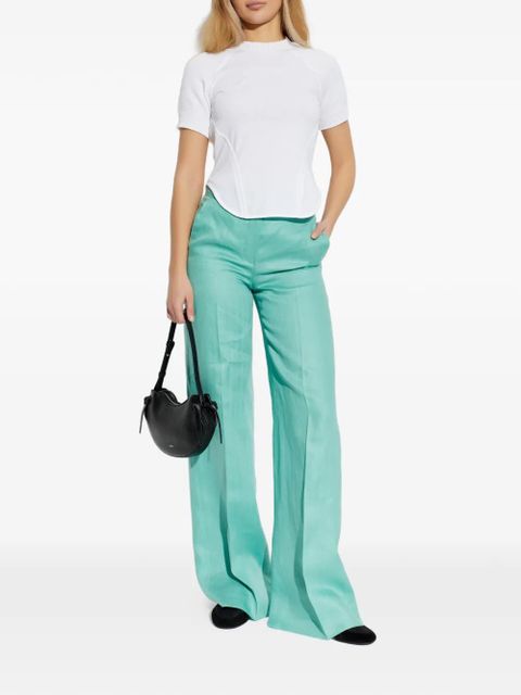 Max Mara wide-leg trousers - Green - zdjęcie produktu nr 2