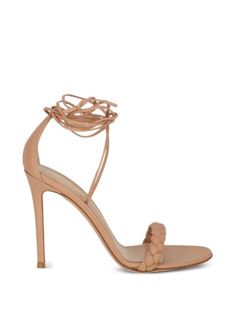 Gianvito Rossi braided-strap sandals - Neutrals - zdjęcie produktu nr 1