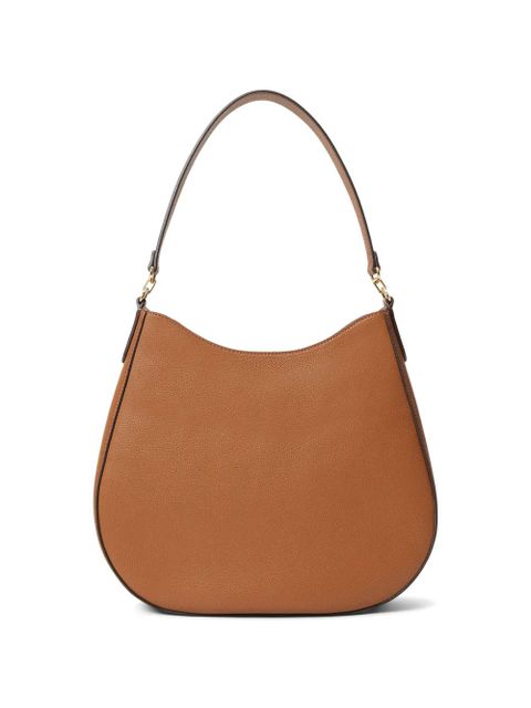 Lauren Ralph Lauren logo-embossed shoulder bag - Brown