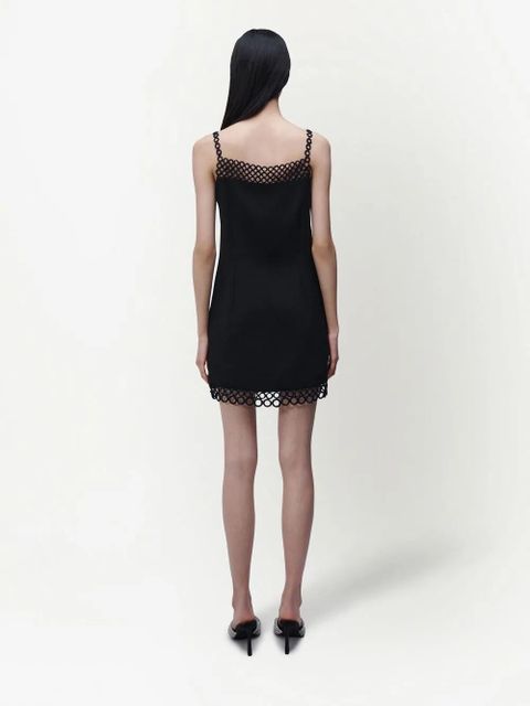 Simkhai Marlie square neck mini dress - Black