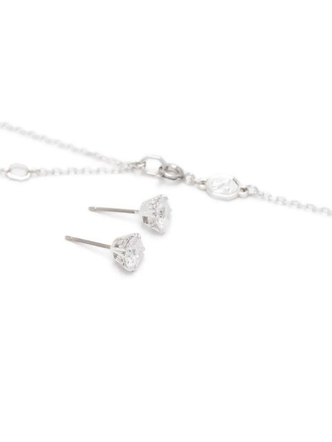 Swarovski Constella round-cut earrings - Silver