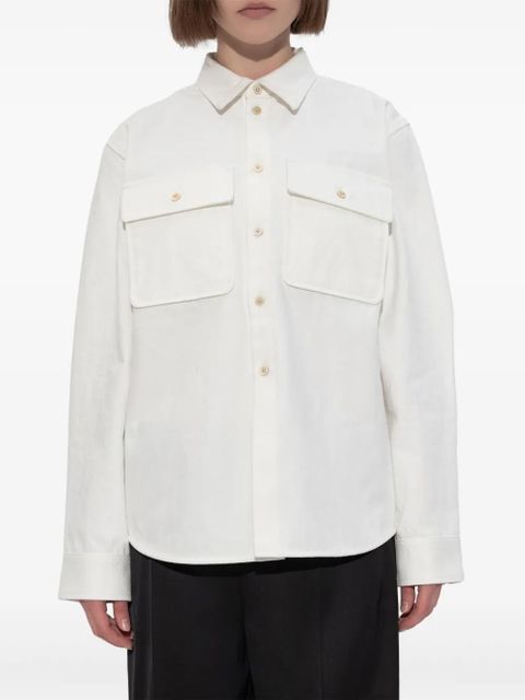 Jil Sander flap pocket shirt - White - zdjęcie produktu nr 2