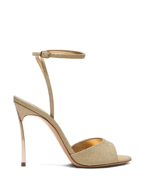 Casadei Blade heeled sandals - Gold - zdjęcie produktu nr 1
