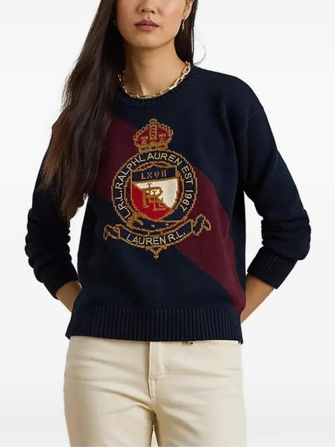 Lauren Ralph Lauren crew-neck sweater - Blue - zdjęcie produktu nr 1