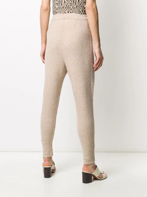 Nanushka Coba knit track pants - Neutrals