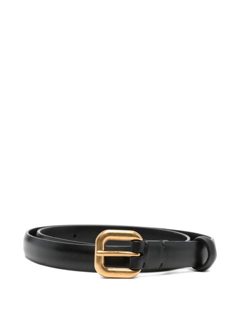 WARDROBE.NYC x RHW buckle leather belt - Black - zdjęcie produktu nr 1