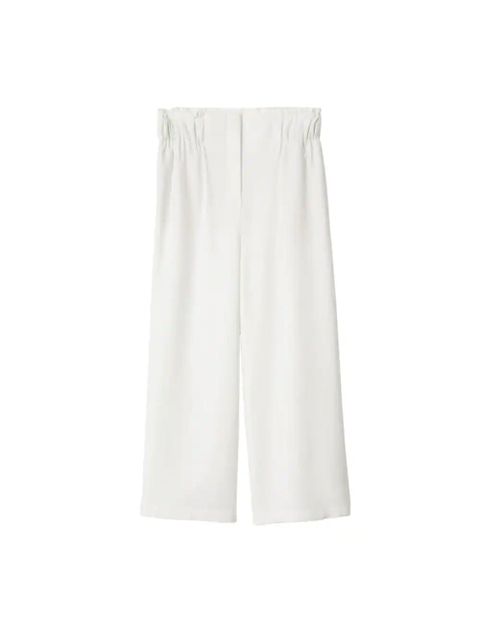 Spodnie palazzo z wysoką talią