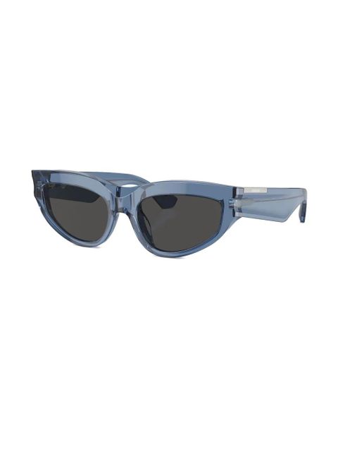 Burberry Eyewear transparent cat-eye sunglasses - Blue - zdjęcie produktu nr 2