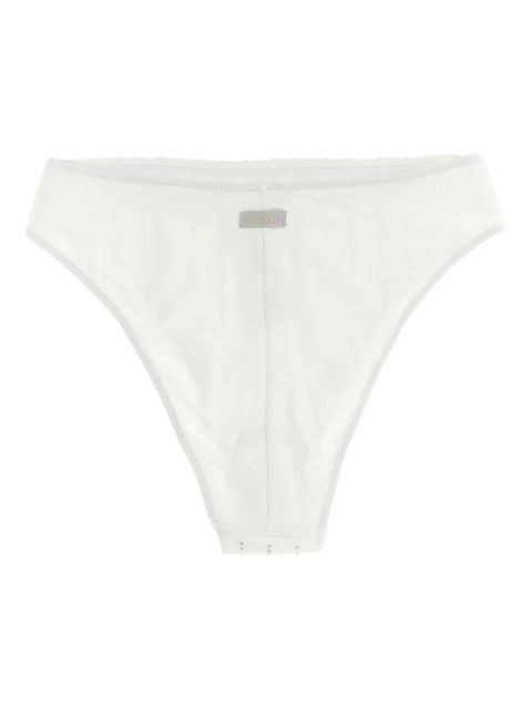 MC2 Saint Barth Sibilla striped bikini bottoms - White