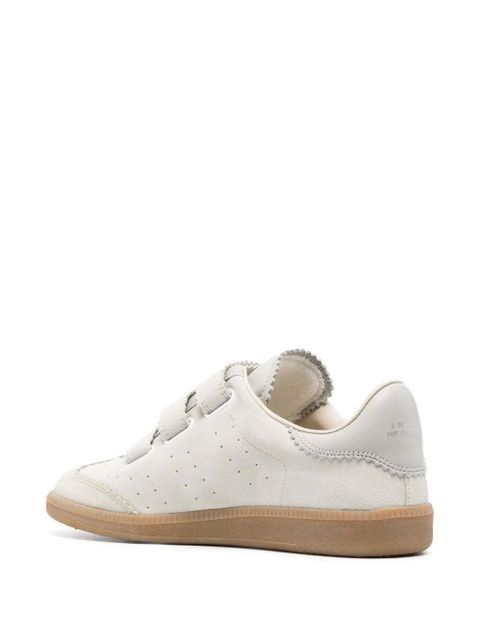 ISABEL MARANT Beth low-top leather sneakers - Neutrals - zdjęcie produktu nr 2