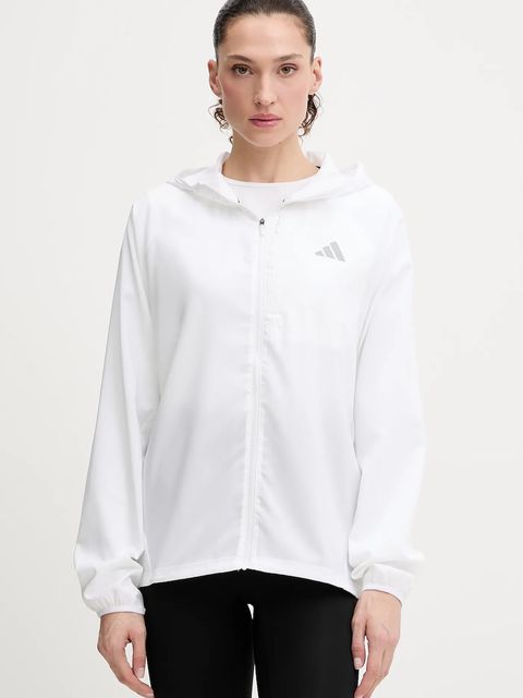 adidas Performance kurtka do biegania Run Essentials kolor biały przejściowa KA0253 - zdjęcie produktu nr 1