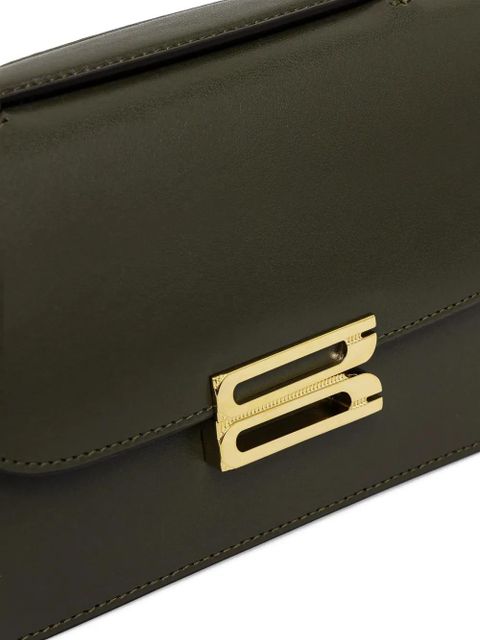 Victoria Beckham gold-tone-hardware cross-body bag - Green