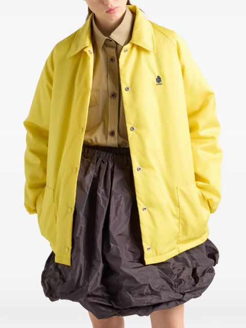 Prada technical taffeta skirt - Grey