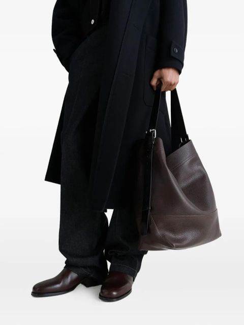 LEMAIRE large belted tote bag - Brown - zdjęcie produktu nr 2