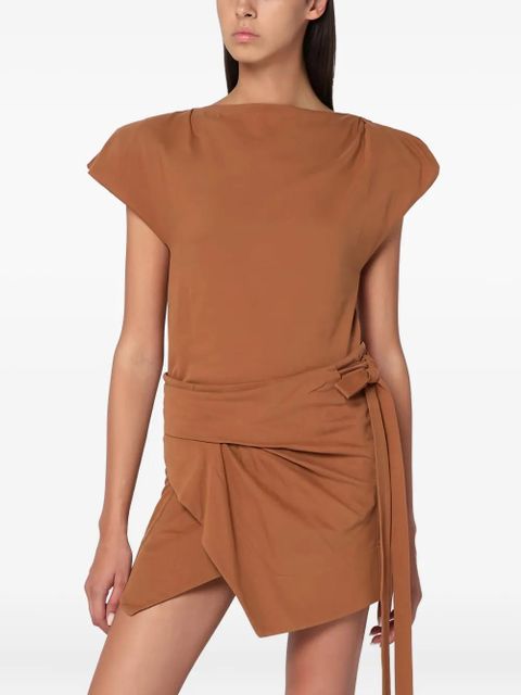 ISABEL MARANT wrap-effect top - Brown - zdjęcie produktu nr 1