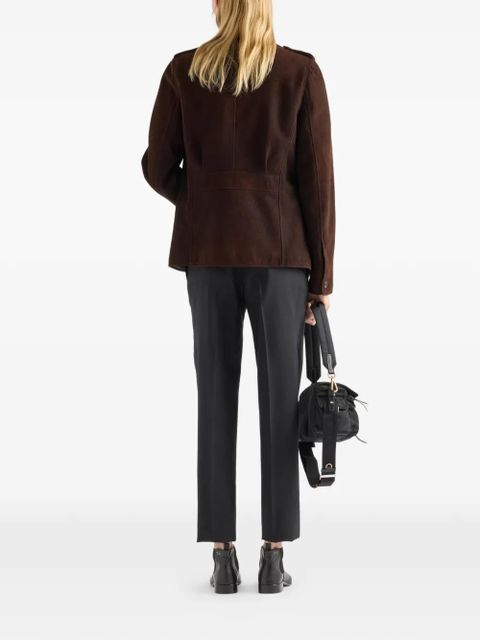 Prada suede jacket - Brown