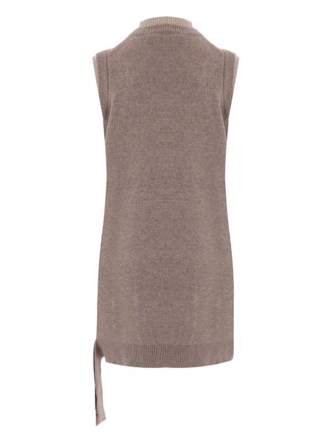 FENDI knitted mini dress - Brown - zdjęcie produktu nr 2