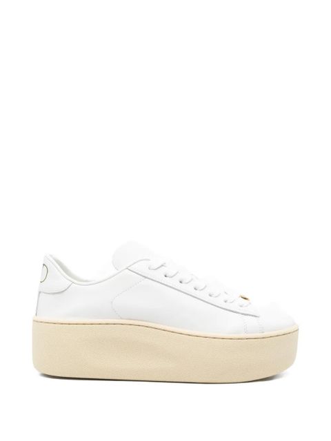 Valentino Garavani Royco logo-plaque platform sneakers - White - zdjęcie produktu nr 1