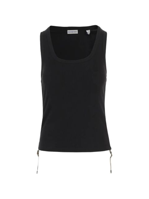 Burberry side-tie top - Black - zdjęcie produktu nr 1