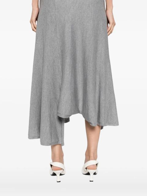 KHAITE Miranda skirt - Grey - zdjęcie produktu nr 2