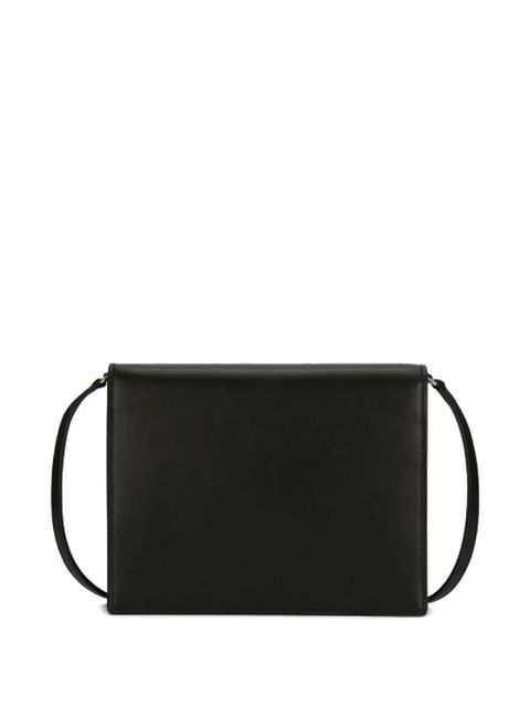 Dolce & Gabbana embossed logo leather cross body bag - Black - zdjęcie produktu nr 2