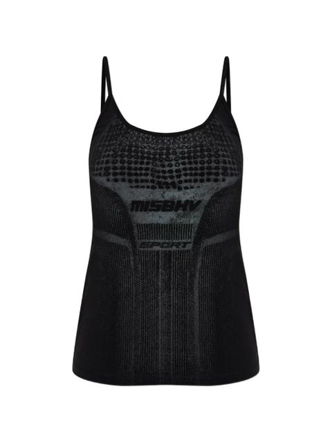 MISBHV logo-detail tank top - Black - zdjęcie produktu nr 1