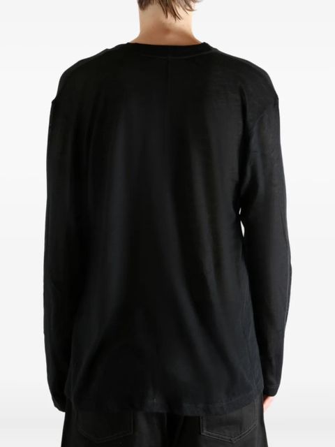 The Row crew-neck T-shirt - Black