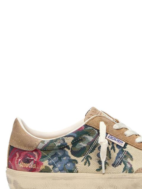 Golden Goose Soul-Star floral sneakers - Neutrals