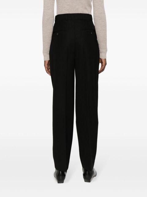 TOTEME double-pleated tailored trousers - Black - zdjęcie produktu nr 2
