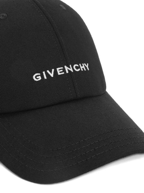 Givenchy logo-embroidered baseball cap - Black - zdjęcie produktu nr 2