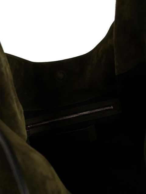 Moschino logo detail tote bag - Green