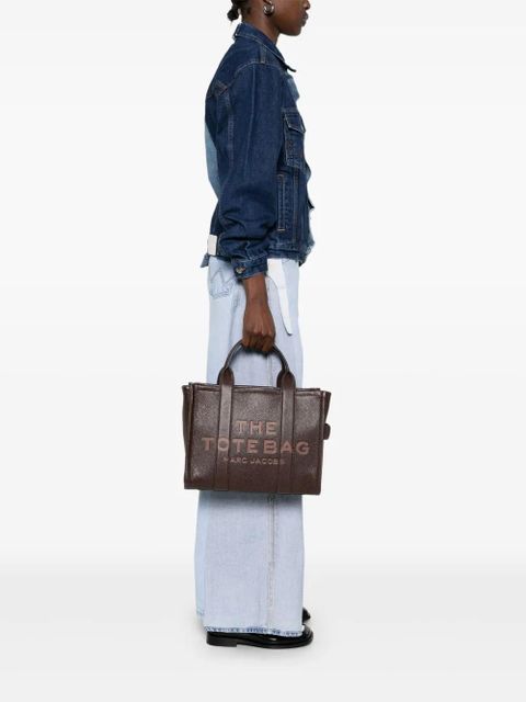 Marc Jacobs medium The Leather tote bag - Brown - zdjęcie produktu nr 2