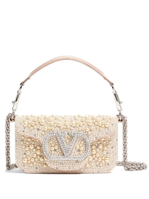 Valentino Garavani small Locò shoulder bag - Neutrals - zdjęcie produktu nr 1