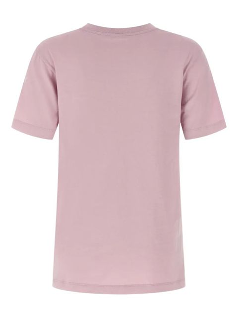 Marni logo-print crew neck T-shirt - Pink - zdjęcie produktu nr 2