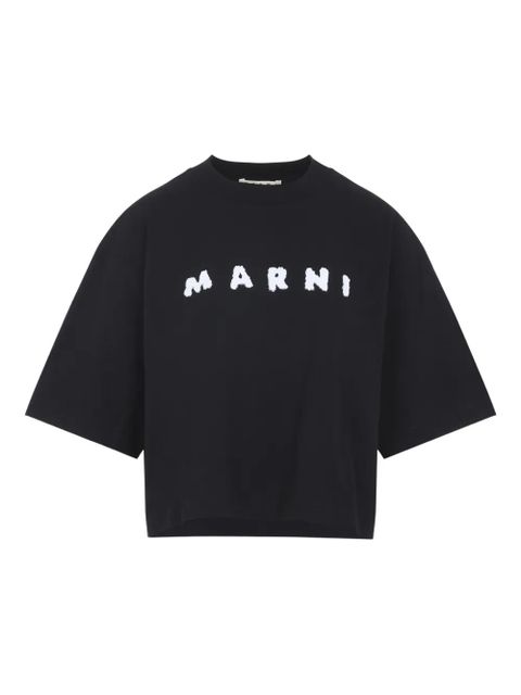 Marni logo T-shirt - Black - zdjęcie produktu nr 1