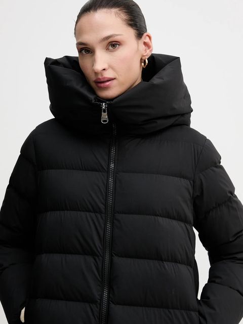 Hetrego kurtka puchowa LENA kolor czarny zimowa 8P697