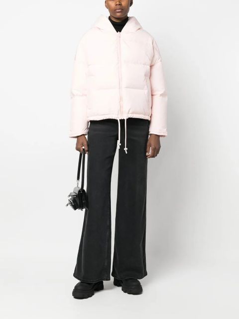 Yves Salomon drawstring-hem puffer jacket - Pink - zdjęcie produktu nr 2