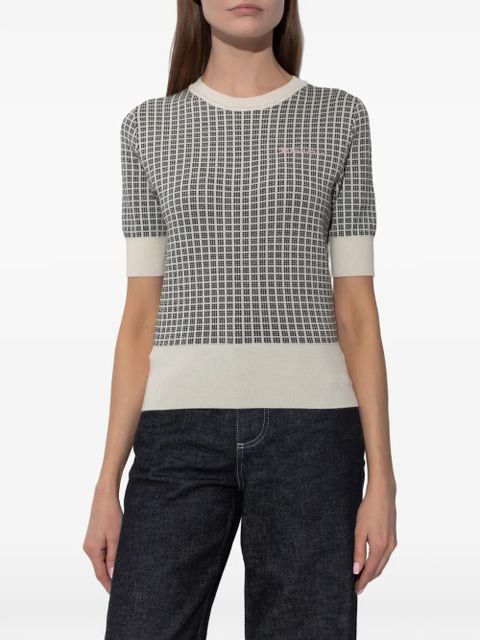 Marni checked top - Neutrals - zdjęcie produktu nr 2