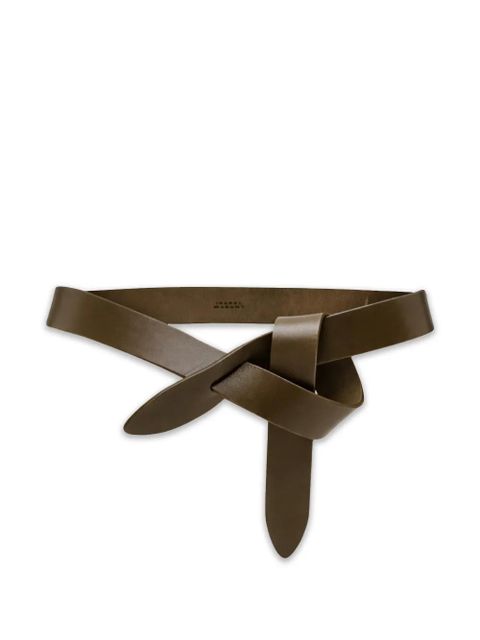 ISABEL MARANT leather belt - Green - zdjęcie produktu nr 1