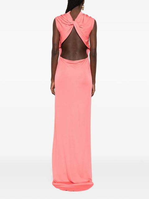 TOM FORD sleeveless open-back gown - Pink