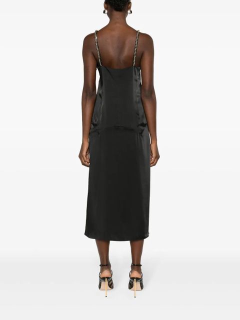 Lanvin Summer slip midi dress - Black