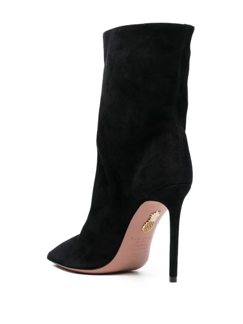 Aquazzura pointed-toe ankle boots - Black