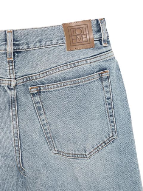 TOTEME Kick belt-loops jeans - Blue