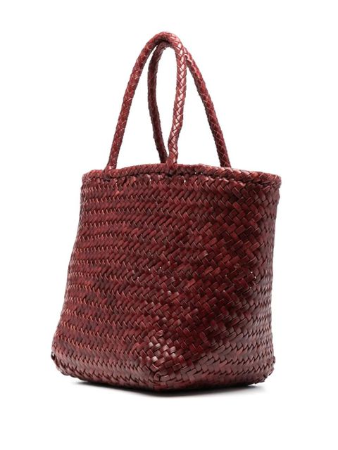 DRAGON DIFFUSION Grace Basket Small tote bag - Brown