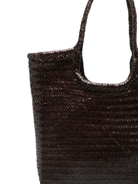 DRAGON DIFFUSION Diagonal Triple Jump tote bag - Brown