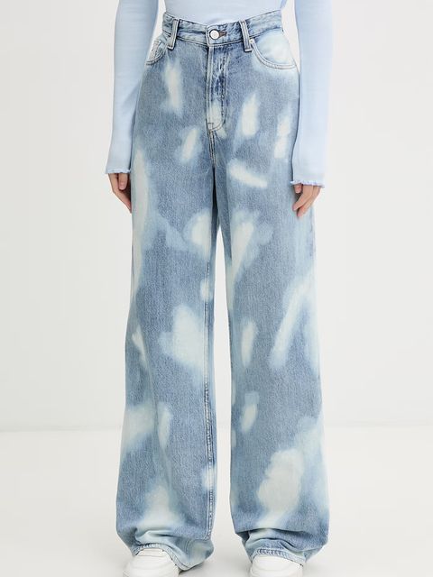 Tommy Jeans jeansy wide leg damskie - zdjęcie produktu nr 1