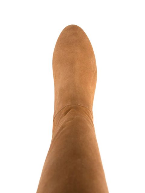 Ba&Sh Camille calf-leather boots - Brown