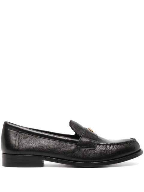 Tory Burch Classic leather loafers - Black - zdjęcie produktu nr 1