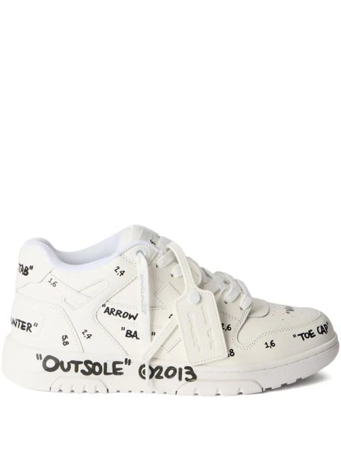 Off-White quotation leather out of office trainers - zdjęcie produktu nr 1