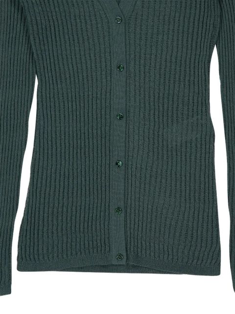 Gabriela Hearst Emma pointelle cardigan - Green